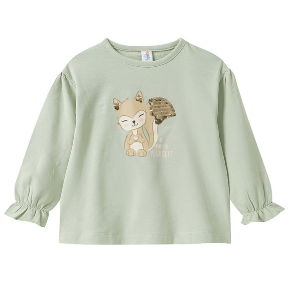 Meisjeshemd met lange mouwen