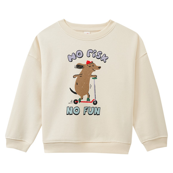 Kindersweatshirt met dierenprint