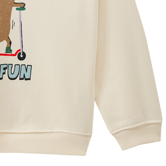 Kindersweatshirt met dierenprint