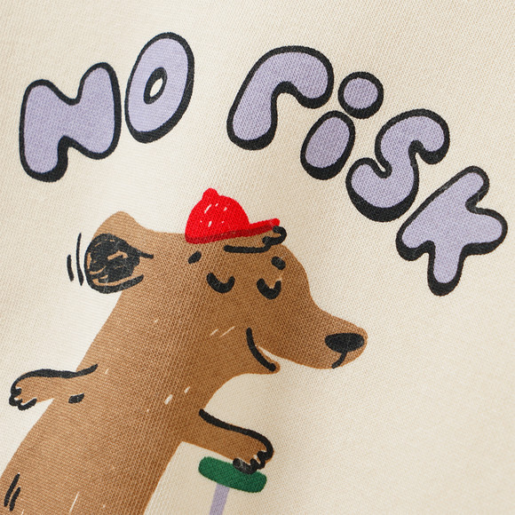 Kindersweatshirt met dierenprint