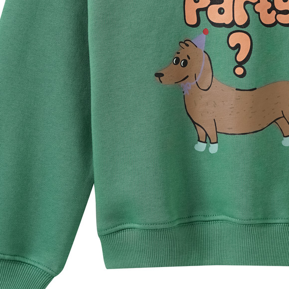 Kindersweatshirt met dierenprint