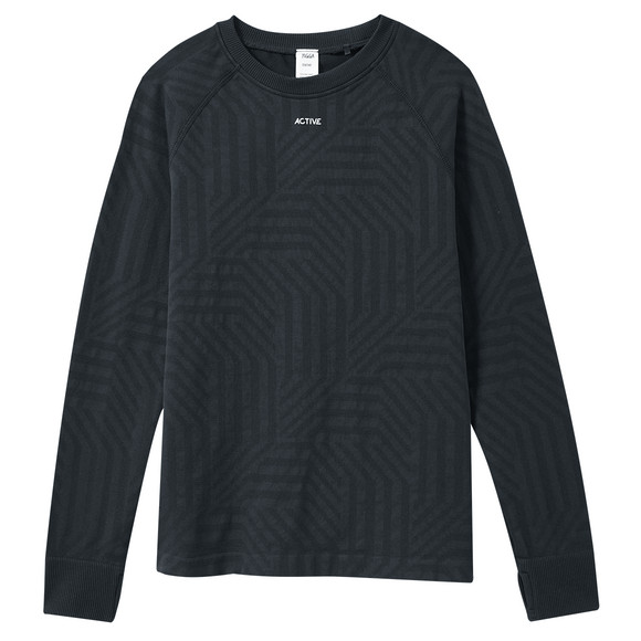 Jongens' thermoshirt in naadloze kwaliteit