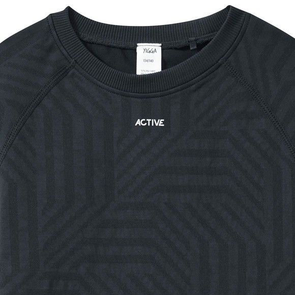 Jongens' thermoshirt in naadloze kwaliteit