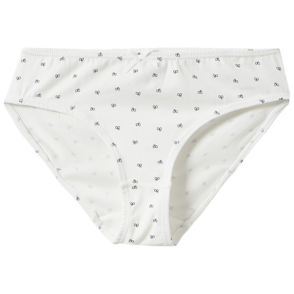 3 Mädchen Slips mit Schleifen-Allover