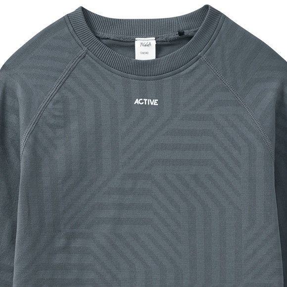 Meisjes thermoshirt in naadloze kwaliteit