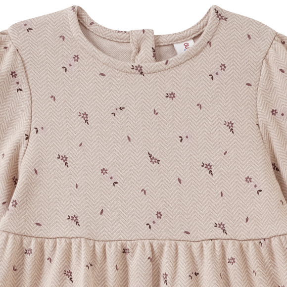 Mädchen Kleid mit Blümchen-Print