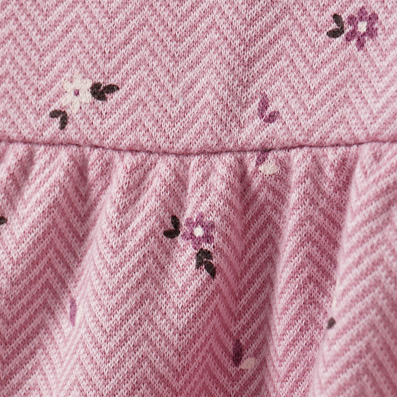 Mädchen Kleid mit Blümchen-Print