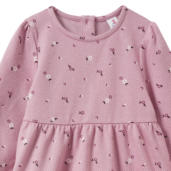 Mädchen Kleid mit Blümchen-Print