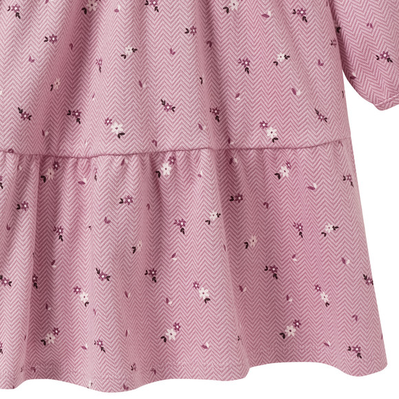 Mädchen Kleid mit Blümchen-Print