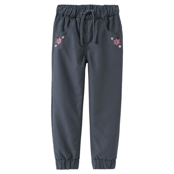 Mädchen Thermohose mit Stickereien