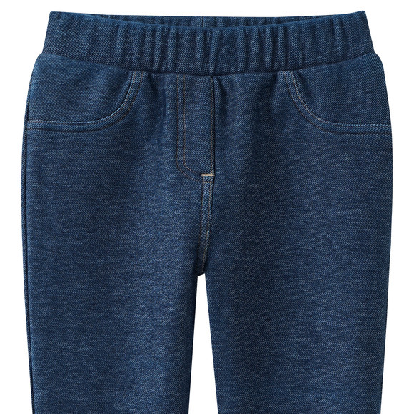 Mädchen Thermo-Jeggings in Denim-Optik