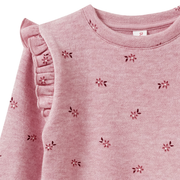 Sweatshirt met ruches voor meisjes
