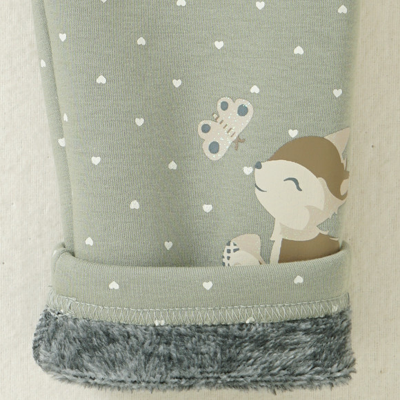 Meisjes Leggings met hartjes