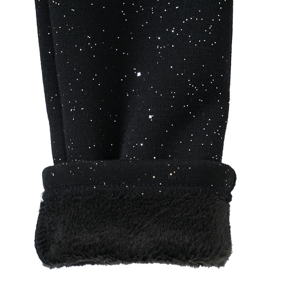 Mädchen Thermo-Leggings mit Folien-Print