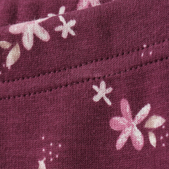 Meisjes leggings met bloemen all-over