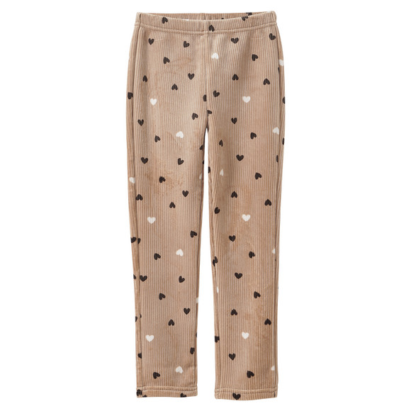Mädchen Thermo-Leggings mit Rippstruktur