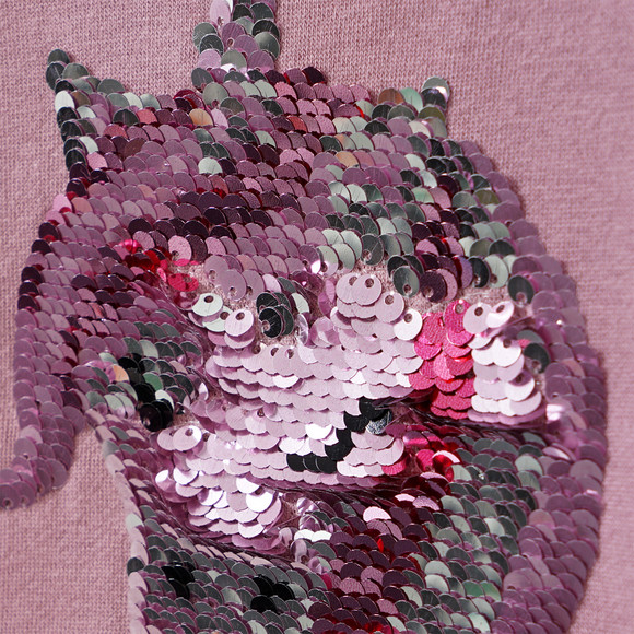 Mädchen Sweatshirt mit Wendepailletten