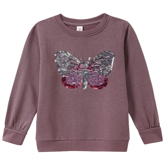 Mädchen Sweatshirt mit Wendepailletten