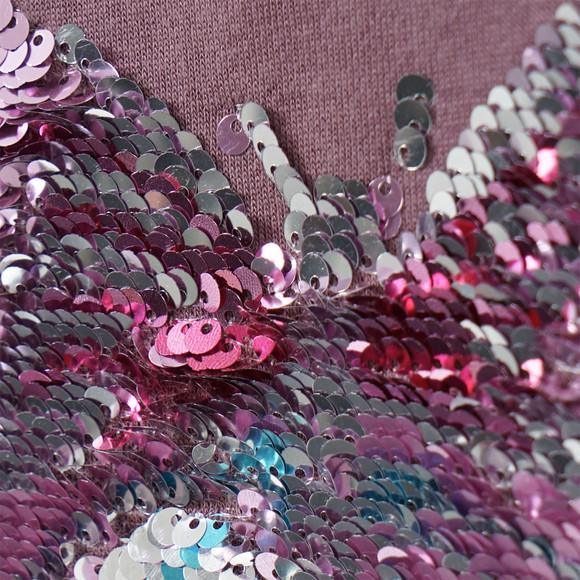 Mädchen Sweatshirt mit Wendepailletten