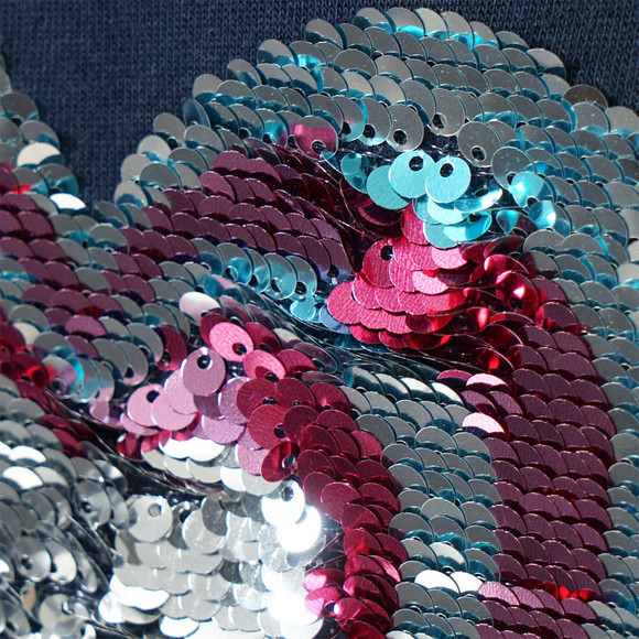 Mädchen Sweatshirt mit Wendepailletten