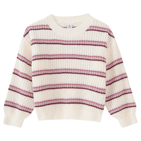 Gebreide trui voor meisjes van chenille