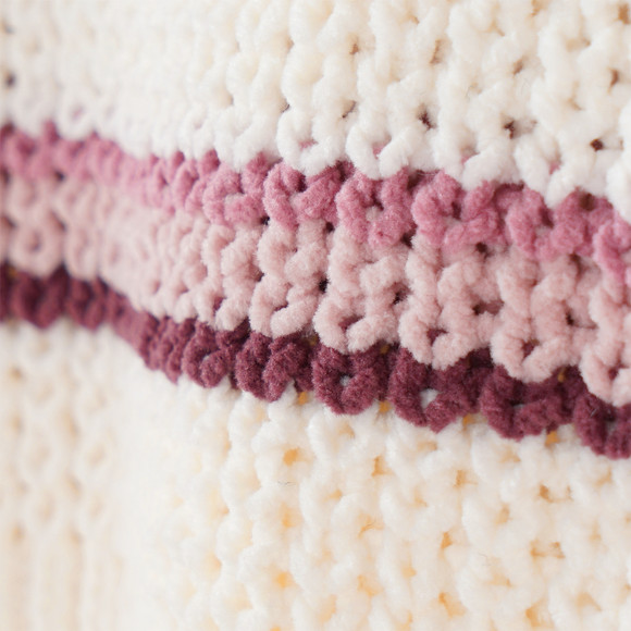 Gebreide trui voor meisjes van chenille