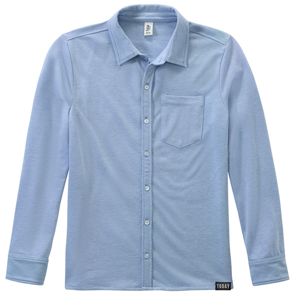 Jongensoverhemd met biologisch katoen