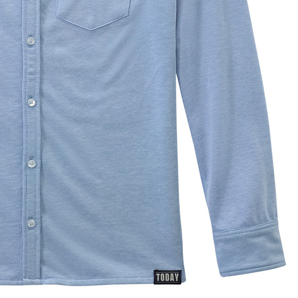 Jongensoverhemd met biologisch katoen