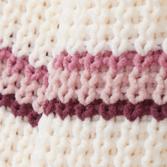 Gebreide chenille trui voor meisjes