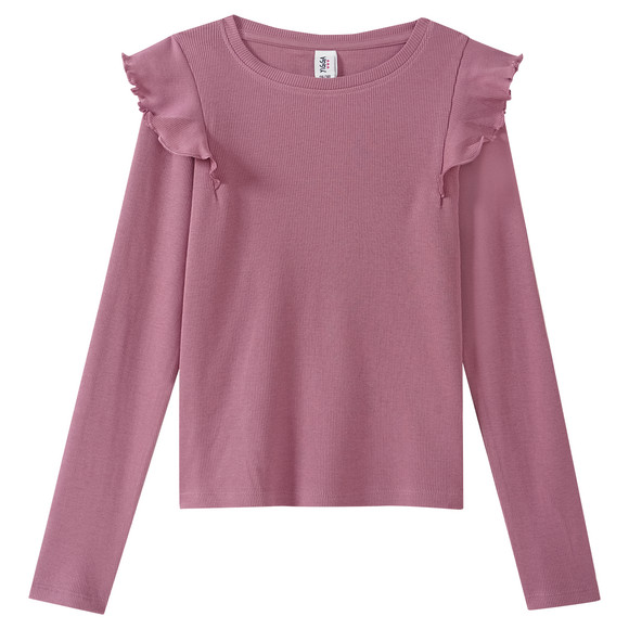 Mädchen Langarmshirt aus Bio-Baumwolle