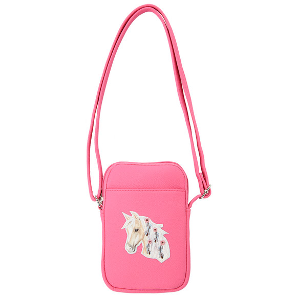 Mädchen Handytasche mit Pferd-Applikation