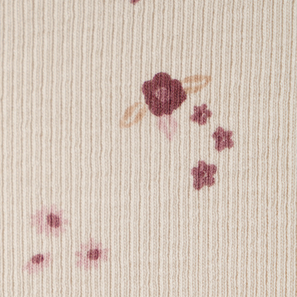 Mädchen Langarmshirt mit Rippstruktur