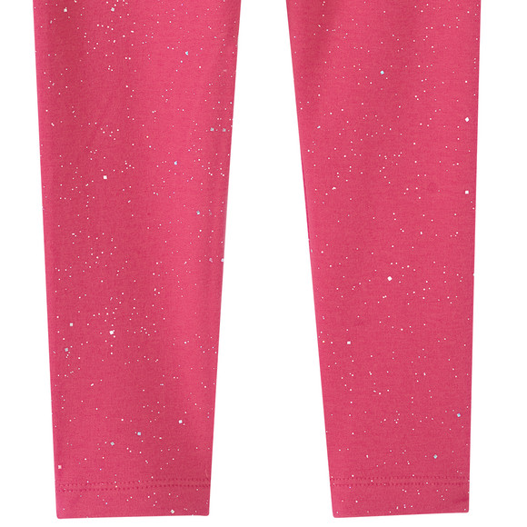 Mädchen Sweatleggings mit Glitzer