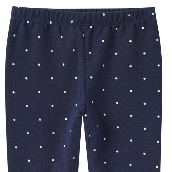 Mädchen Sweatleggings mit Bären-Motiv