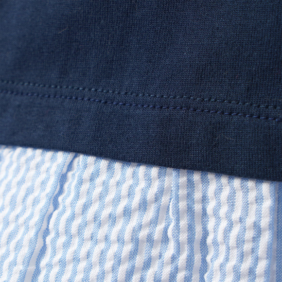 Meisjesshirt met lange mouwen en hartmotief