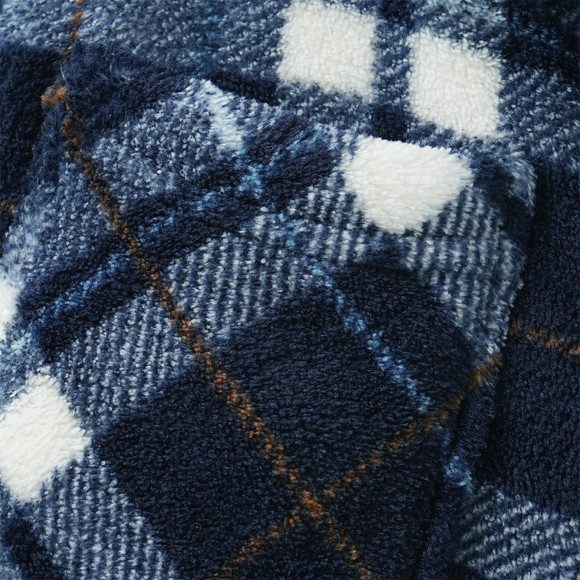 Geruit fleecejack voor jongens