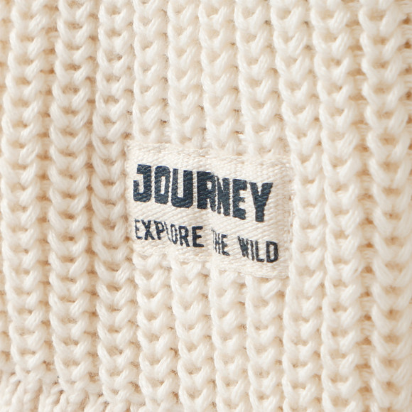 Geribde gebreide jongenstrui