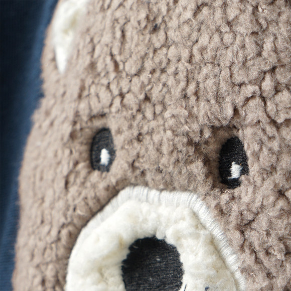 Jongens sweater met sjaalkraag