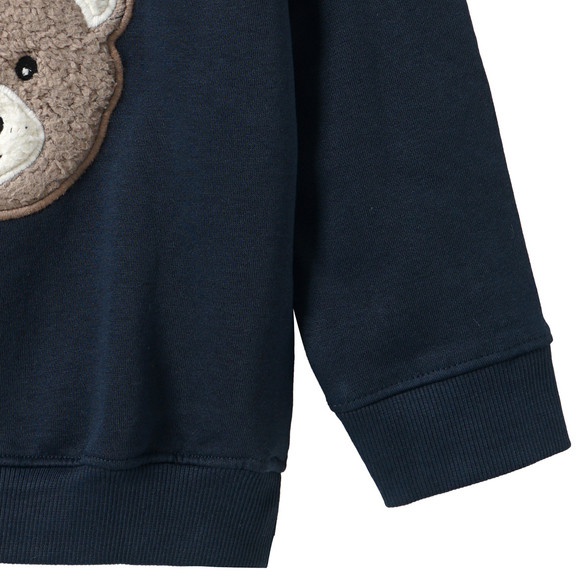 Jongens sweater met sjaalkraag