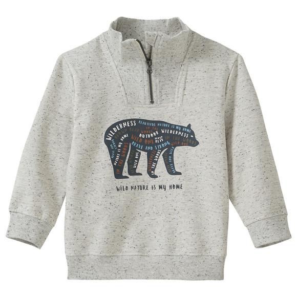 Jungen Troyer mit Bären-Print