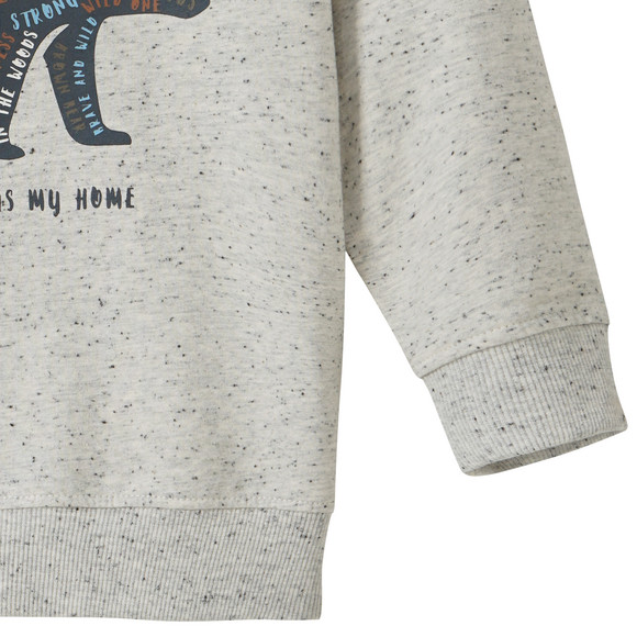 Jungen Troyer mit Bären-Print