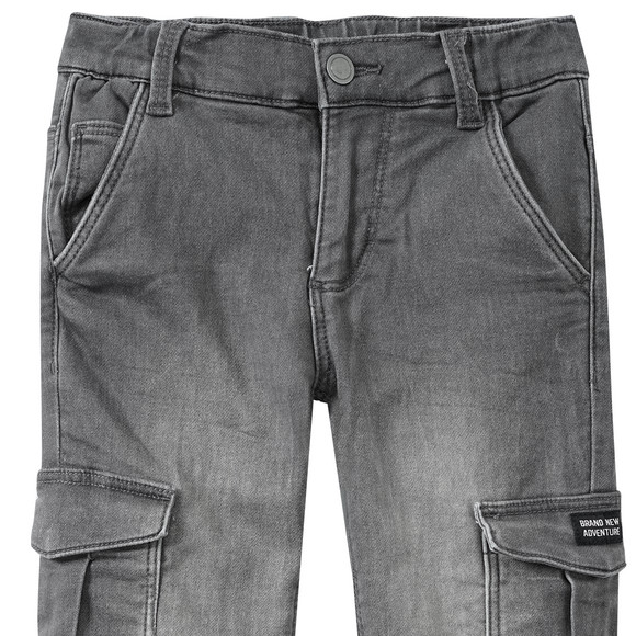 Thermojeans voor jongens in denimlook
