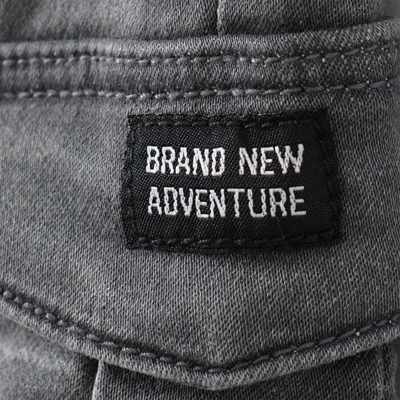 Thermojeans voor jongens in denimlook