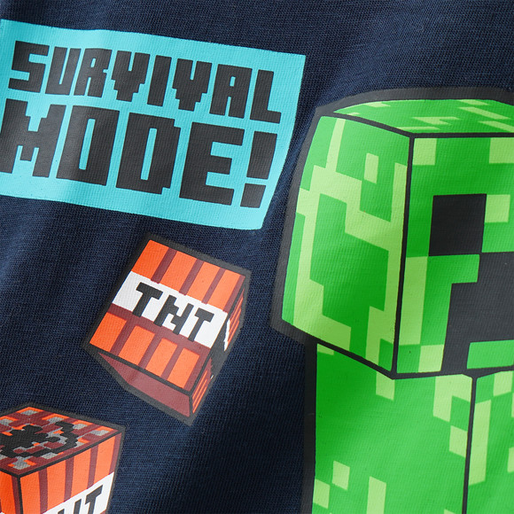 Minecraft Langarmshirt mit Print