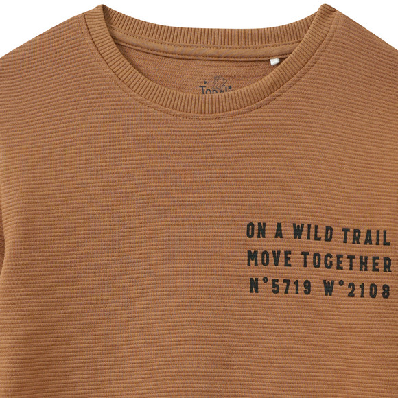 Jongens shirt met lange mouwen