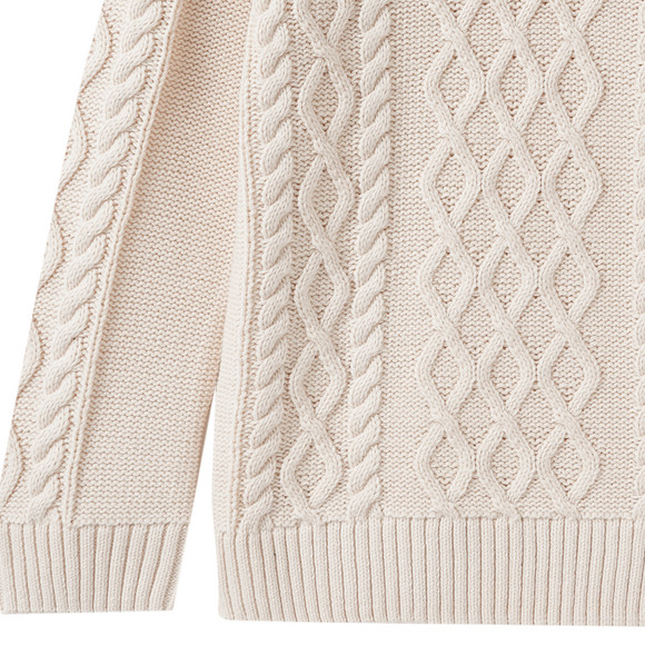 Jongens trui met kabelpatroon