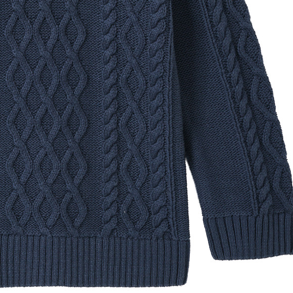 Jongens trui met kabelpatroon