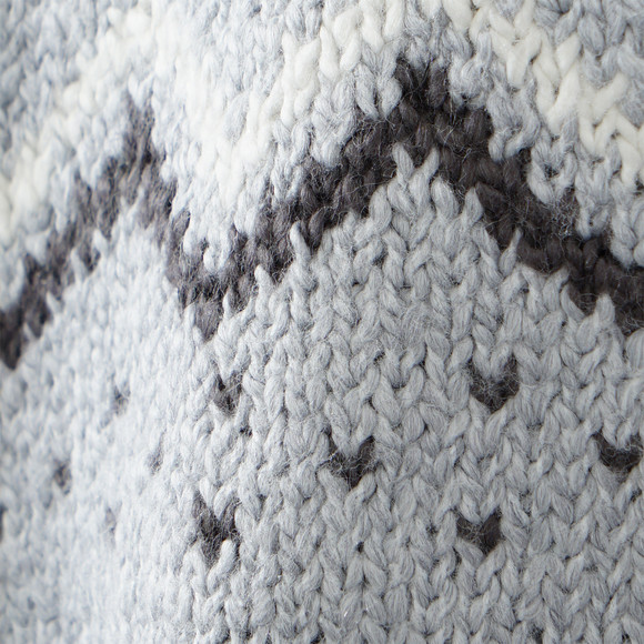 Jungen Strickpullover mit Norwegermuster