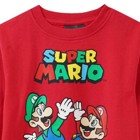 Super Mario Sweatshirt mit Print