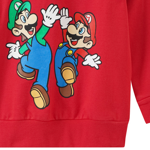 Super Mario Sweatshirt mit Print